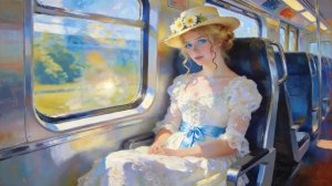 Визуальные поэмы - Клод Моне `Поезда Будущего`