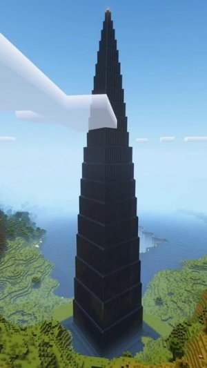 В КОНЦЕ КРАСОТА😍 ЛЁГКАЯ ПОСТРОЙКА БАШНИ В МАЙНКРАФТ