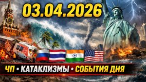 Новости Сегодня 03.04.2026 - Россия, Москва, Экстренный вызов новый выпуск, Катаклизмы, События Дня