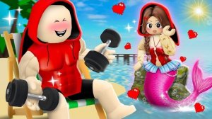 Девушка-русалка влюбилась в сильного Джей Джея на летней вечеринке! Анимация