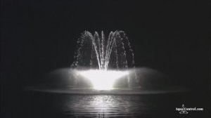 Плавающий фонтан Aqua Control серии Display Aerator с насадкой Lily