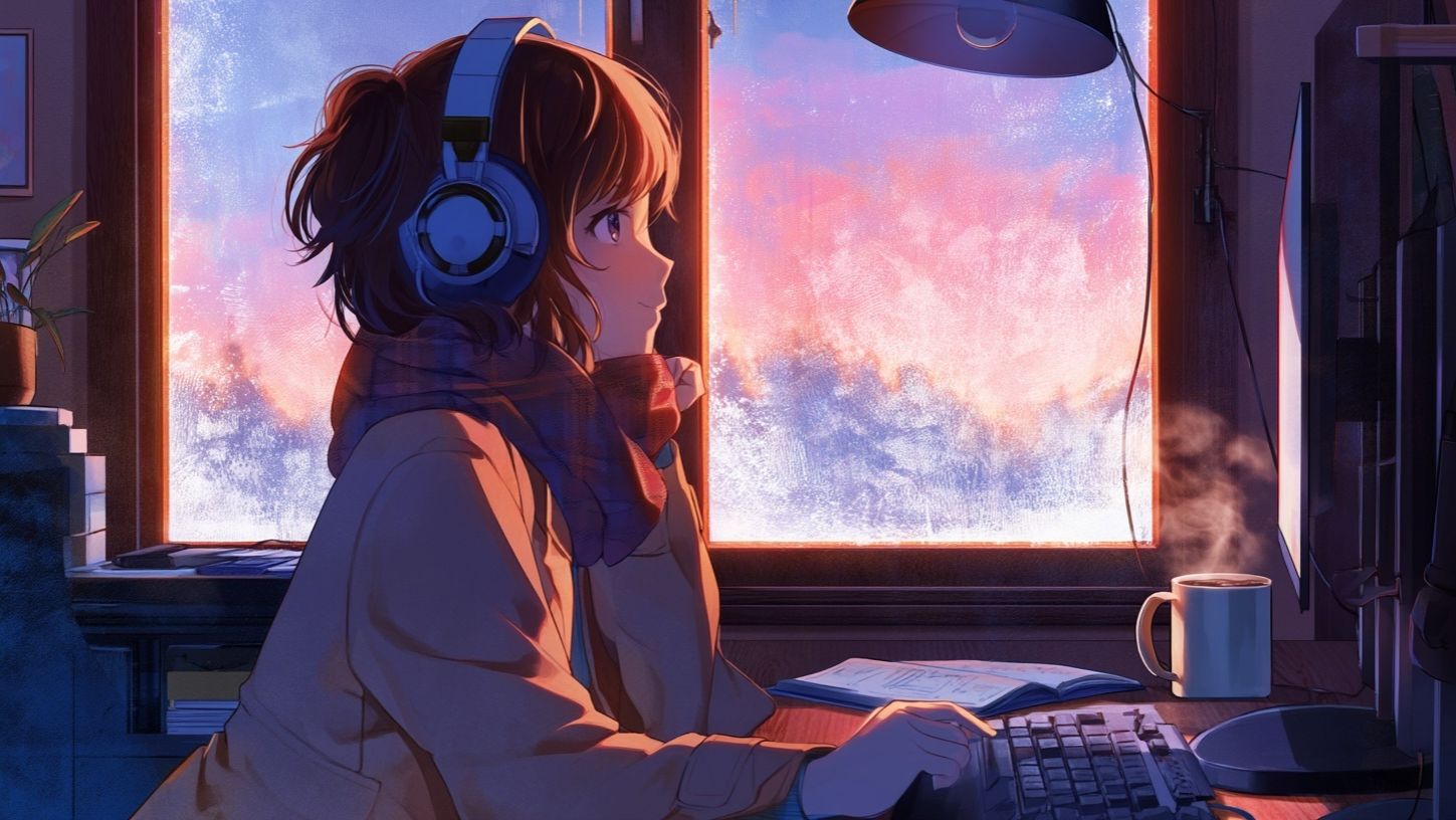 Мягкий вечерний свет: Фоновая музыка для уюта, расслабления и тишины 🛋️ Спокойный Lo-fi & Ambient