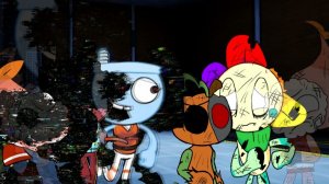 (MePhone 4 version) FNF DANDY FANTASTIC WORLD "AFTERMATH" , BUT GOOD END