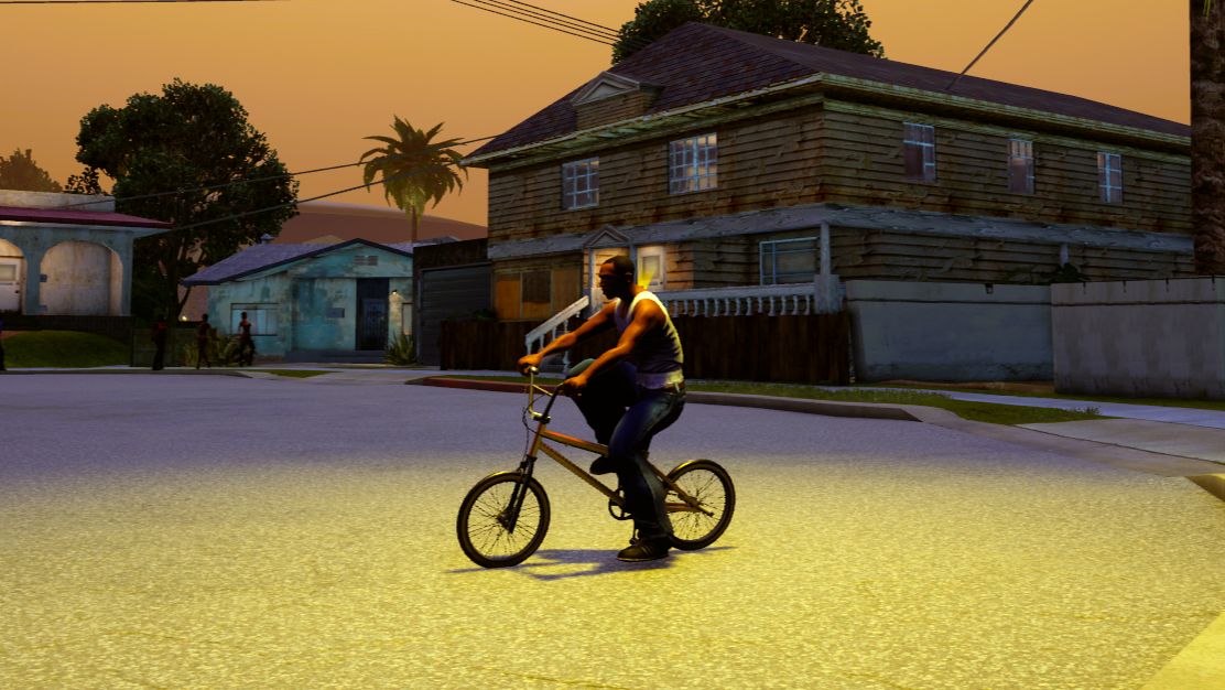 GTA San Andreas  Definitive Edition. Начало.