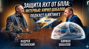 Защита яхт от дронов, импорт в 2026 и морская