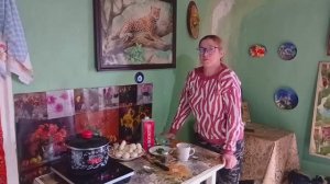 Хинкали НА Деревенском СТОЛЕ –  МУЖ ГОТОВ ЦЕЛОВАТЬ НОГИ ЗА НИХ.