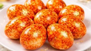 Как КРАСИВО Покрасить Яйца без КРАСИТЕЛЕЙ  без ВАРКИ на Пасху! ЗОЛОТЫЕ ЯЙЦА в луковой шелухой