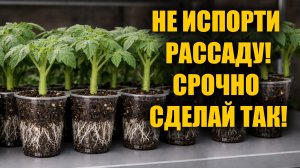Никогда не высаживайте рассаду в открытый грунт или теплицу не сделав так!