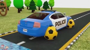 Учим цвета с тракторной шины и полосы препятствий — Учим цвета с помощью футбольного мяча на колесах