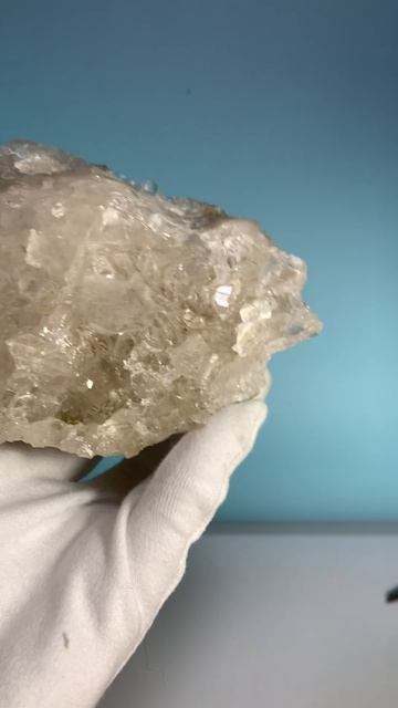 Горный хрусталь друза двухсторонняя Бразилия