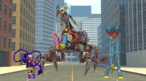 ВЫЖИВАНИЕ С МОНСТРАМИ ХАГГИ ВАГГИ, ЛИЛИ И ПРОТОТИПОМ В ГАРРИС МОД