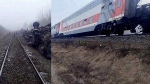 КАТАСТРОФА,‼️🇷🇺 Семь вагонов пассажирского поезда Москва-Челябинск сошли с рельсов в Ульяновской о
