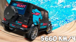 Спуск с горы без тормозов на чит тачках в ГТА 5! Эксперимент в GTA 5 Online