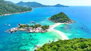 Nang Yuan Island - Scenic Relaxation Film With Calming Music
