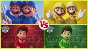 Супер Марио против Щенячьего Патруля: Музыкальная Битва в Тайлс Хоп — Танцевальный Ритм