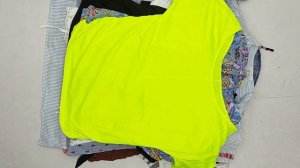 42374 Футболки женские, 6пак, A48, секонд (cream) оптом