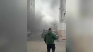 حيفا.. تصاعد أعمدة الدخان نتيجة القصف الإيراني