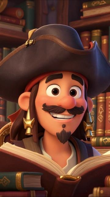 Приключения веселого пирата #пират #приключения #анимация