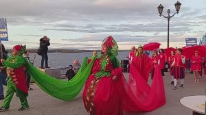 Шествие на гастрономическом фестивале "Самара со вкусом"