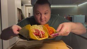 Вкусно и сочно тако мой рецепт мукбанг