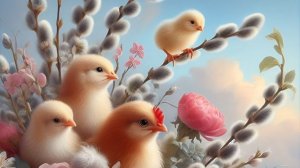 Вербное воскресенье! С праздником. Шикарная музыкальная открытка.