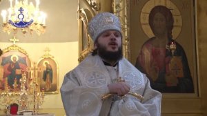 В день празднования Крещения Господня епископ Николай совершил чин великого освящения воды