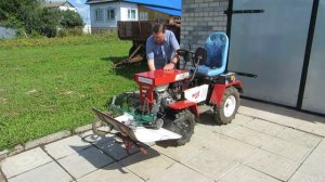 Мульчер для картофельной ботвы  на МТ - 110.