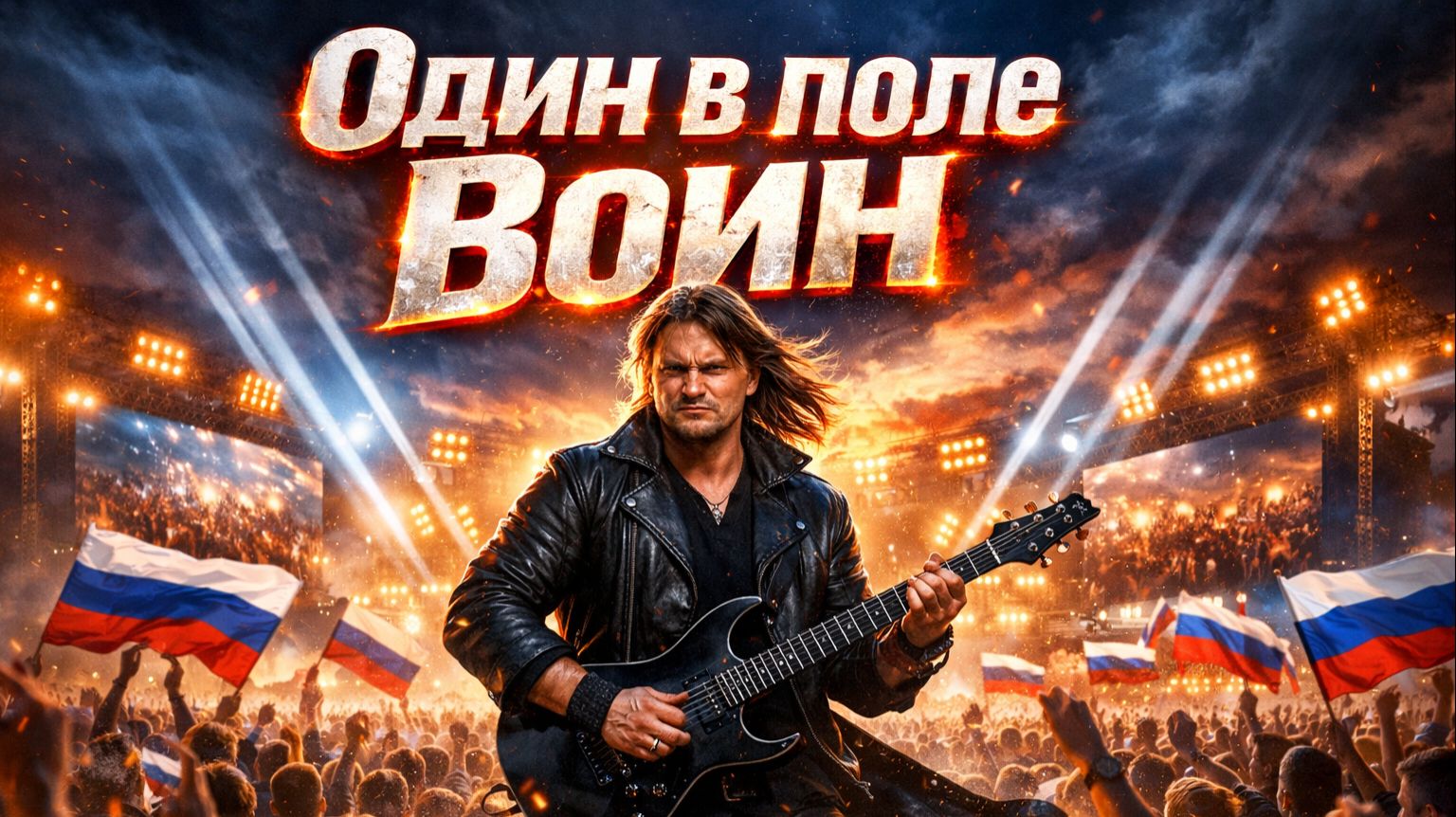 Один в поле Воин ⚔️ | Эпичный Русский Рок | Стадионный Гимн Силы и Духа 🇷🇺