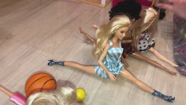 3 серия сериала приключения барби  спортивный  день ⚽️
