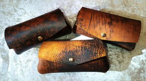 Футляр/косметичка «Амиго» из натуральной кожи. CraftSochi.com