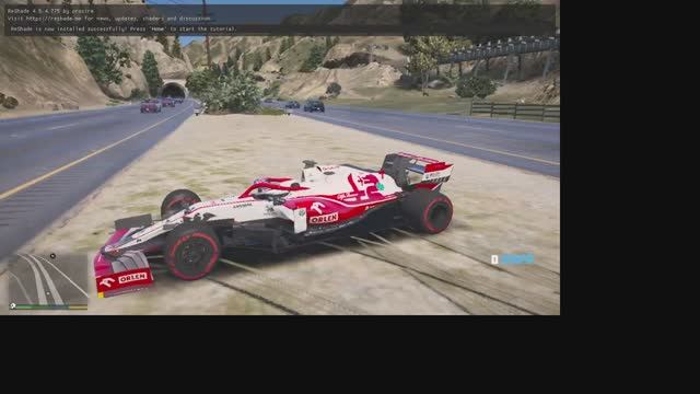 Alfa Romeo C41 F1 2021 обзор краш тест драй самого мощного формулы в гта 5