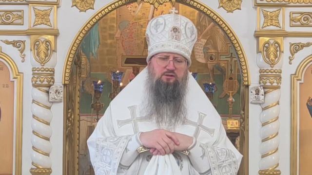 Слово митрополита Павла в Лазареву субботу