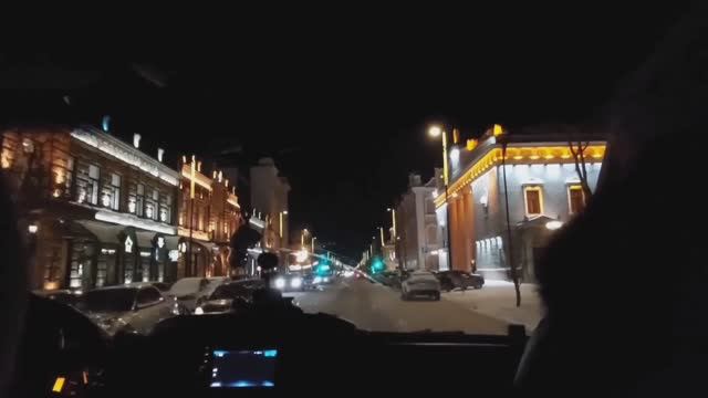 Проспект Мира .Смотровая площадка Орбита . Красноярск