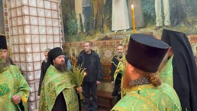 Величание.Вход Господень в Иерусалим.Томашовка.Мужской монастырь.04.04.2026