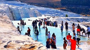 Отдых в Турции. Экскурсия в Памуккале. Травертины: что это такое и как они выглядят? Часть вторая