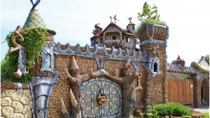 оформление дачи .скульптуры из арт бетона.обзор.