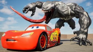 Эпичный побег из удивительного лабиринта Венома от Молнии Маккуин. Мультики для детей. мультики