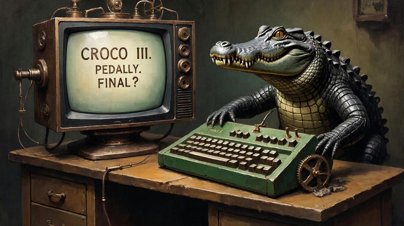 Педали для крокодила. Монтаж и пробный запуск адаптера клавиатуры для Croco III. Final ?! смотреть онлайн