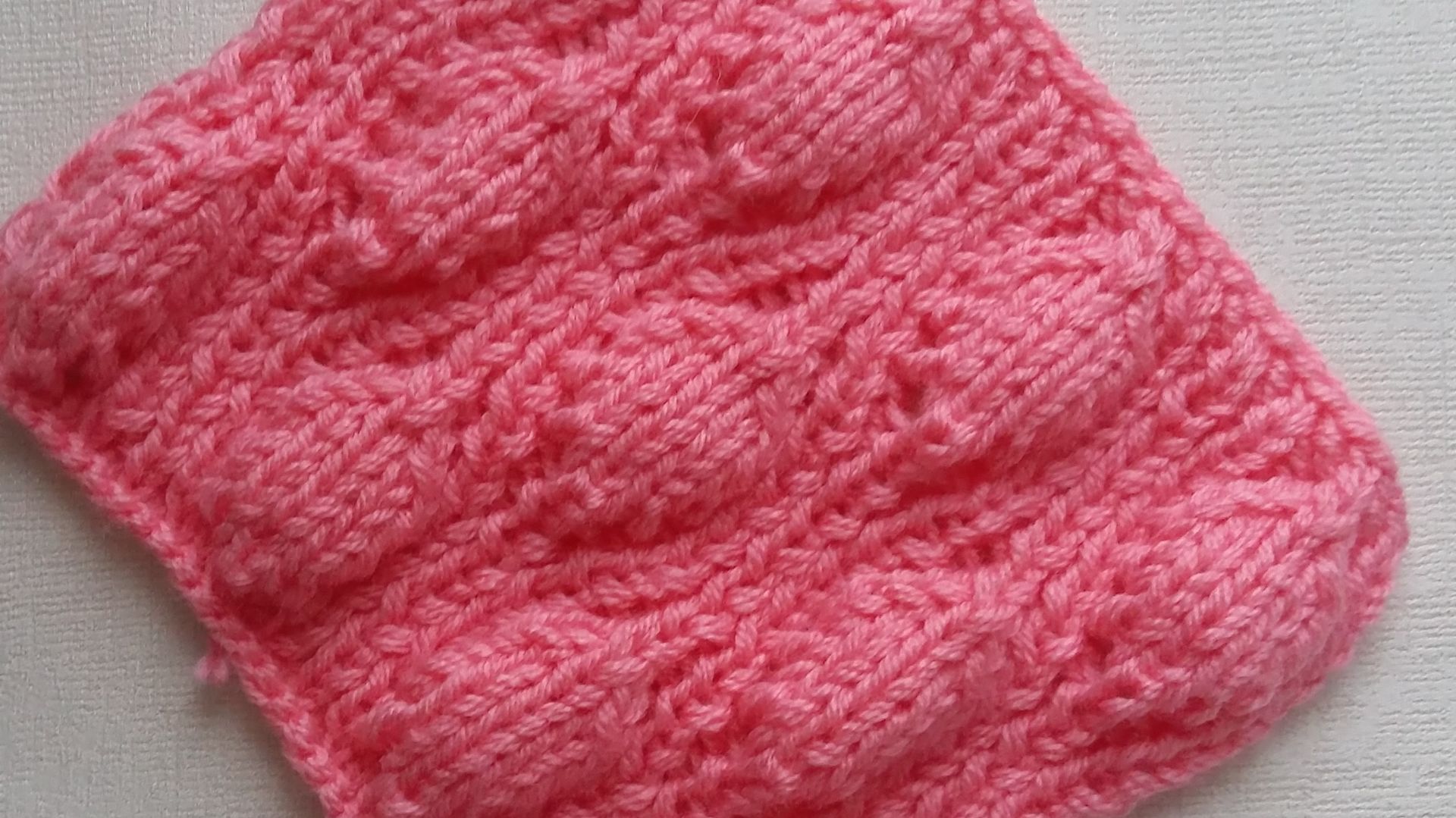 106. Объемный узор с шишечками