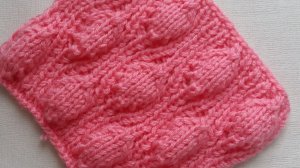 106. Объемный узор с шишечками