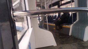 Поездка на Трамвае №1 На Витязе-М (Чертаново Южное-Москворецкий Рынок) Москва 07.02.2023