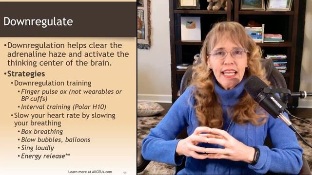 Downregulation: Restoring Executive Function Whole-Person Counseling: