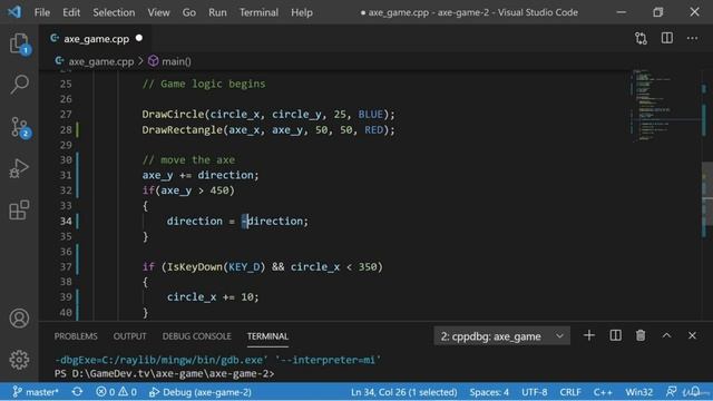 GameDev.tv - 020 - Logical OR
