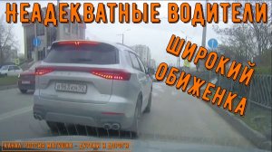 Неадекватные водители и хамы на дороге #842! Подборка на видеорегистратор!