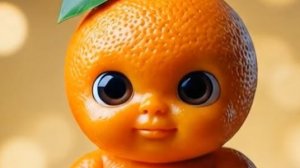 апельсинка кушает апельсин