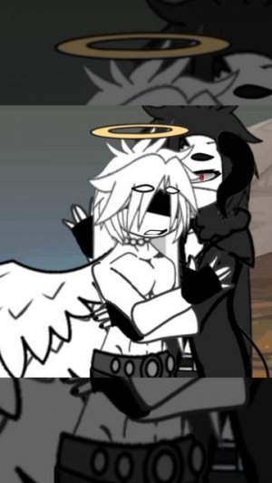 ангел и демон ^^