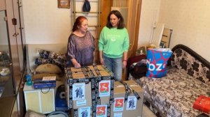 Передача вещей для приюта "Добрый Самарянин"