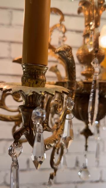 Элегантная дворцовая люстра на 6 свечей 20678