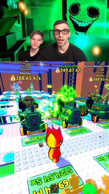 Divine Brainrots 😨🤯 Escape Tsunami for Brainrots