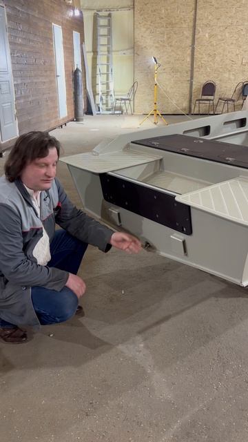 Лодка из полипропилена Стрежень 410-К - обзор